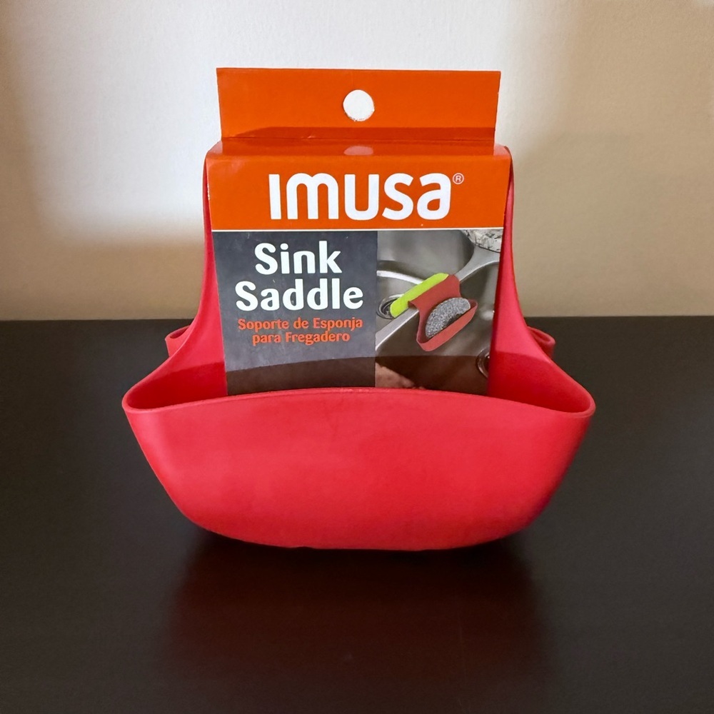 IMUSA Sink Saddle | Red |‎ NWT